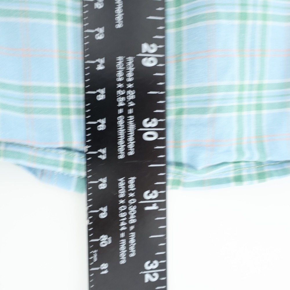 Faherty Brand Mens Long Sleeve Plaid Button Up Shirt Large - FLAWS - Picture 12 of 12